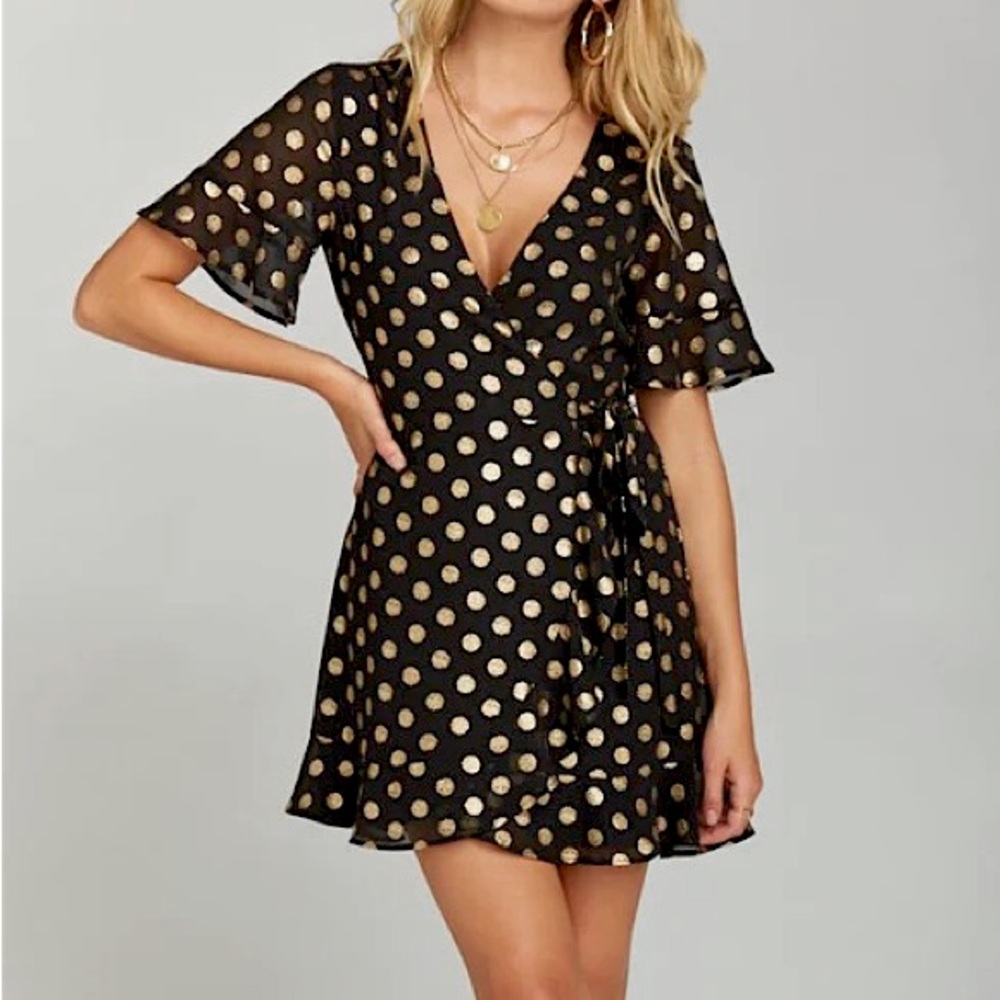 NWOT Show Me Your Mumu Evelyn Mini Wrap Dress